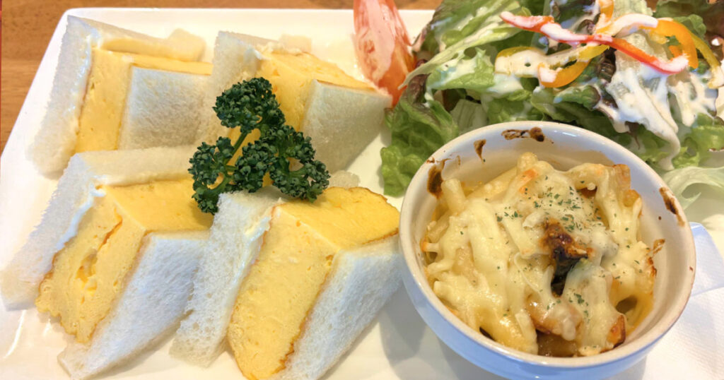 神宮丸太町でランチ|京都名物たまごサンド